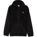 Puma Ess Elevated Full-Zip Hoodie Erkek Yetişkin Ceket - Siyah