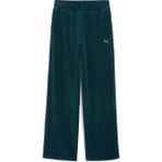 Puma Ess Elevated Velour Pant Kadın Yetişkin Eşofman Altı - XS - Yeşil