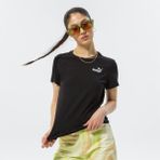 Puma Ess+ Embroidery - Kadın Siyah Spor T-Shirt - 848331 01 - XL