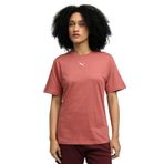 PUMA Ess Kadın Geniş Kesim Tişört,Pink L