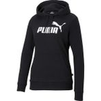 PUMA ESS LOGO HOODİE 586791-01 KADIN SİYAH Sweatshirt - Siyah