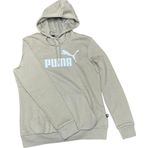 Puma Ess Logo Hoodie Fl Bej Kadın Sweatshırt
