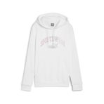Puma ESS+ LOGO LAB FL Sweatshirt Beyaz 68298702 Kadın Beyaz M