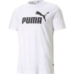 Puma Ess Logo Tee Erkek T-shirt - Beyaz