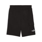 PUMA ESS No. 1 Logo Cargo Shorts Erkek/Unisex Şort, PUMA Black, XL