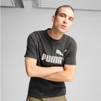 Puma Ess No.1 Logo Heather Tee Erkek Antrasit Spor Tişört - 682550 07 - 2XL