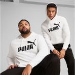 Puma Ess No. 1 Logo Hoodie Beyaz Erkek Spor Sweatshirt/kapüşonlu - 682572 02