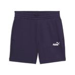 PUMA ESS No. 1 Logo Shorts Kadın Şort, Deep Plum, XS