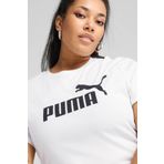 Puma ESS No. 1 Logo Tee Beyaz Kadın Kısa Kol T-Shirt