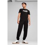 Puma ESS No.1 Logo Tee Erkek Baskılı T-Shirt Siyah Renk