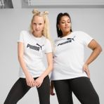 Puma Ess No. 1 Logo Tee Kadın Beyaz Tişört 68237002 - XS