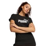 PUMA ESS No. 1 Logo Tee Kadın Tişört, PUMA Black, S