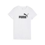 PUMA ESS No. 1 Logo Tee Kadın Tişört, PUMA White, L