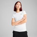 Puma Ess Poly Tee Beyaz Kadın T-Shirt 682376-02 - XL