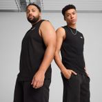 Puma Ess Sleeveless Erkek Tişört Regular Fit Dokuma Kumaşla Siyah Renkli Spor Kullanım İçin