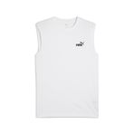 PUMA ESS Sleeveless Tee Erkek/Unisex Tişört, PUMA White, L