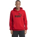Puma Essential Big Logo Gri Erkek Sweatshirt - 2XL - Kırmızı
