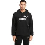 Puma Essential Big Logo Gri Erkek Sweatshirt - 2XL - Siyah