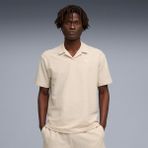 Puma Essential Elevated Material Erkek Pembe Polo Yaka Tişört - 2XL