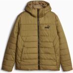 Puma Essential Hooded Padded Erkek Yeşil Kapüşonlu Mont - XL