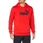Puma Essentials Big Logo Hoodie Men Unisex Yetişkin Kapüşonlu Sweatshirt, High Risk Red, XL