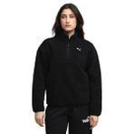 PUMA Essentials Elevated Comfort kadın sweatshirt, Siyah, S