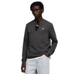 Puma Essentials Elevated Crew Erkek Gri Bisiklet Yaka Sweatshirt, M