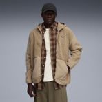 Puma Essentials Elevated Erkek Bej Kapüşonlu Ceket