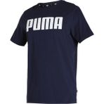 Puma ESSENTIALS Erkek T-shirt Modern Tasarım ve Rahat Kesim ile Yazlık Moda İçin - Peacoat