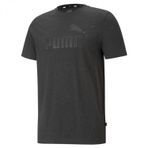 Puma Essentials Heather Dark Gray Heather Erkek T-shirt