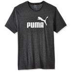 Puma Essentials Heather Tee Çok Renkli Black 01 Erkek Üst Ve T-Shirt