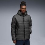 Puma Essentials Hooded Padded Erkek Gri Kapüşonlu Mont - 2XL