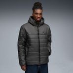 Puma Essentials Hooded Padded Erkek Gri Kapüşonlu Mont - Renkli