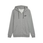 Puma Essentials Kapüşonlu Ceket, S, 57-682588-2, Gri, Erkek