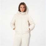 Puma Essentials Light Padded Kadın Beyaz Kapüşonlu Mont - XL