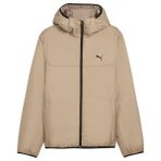 Puma Essentials Ligth Padded Erkek Bej Kapüşonlu Mont - Kahverengi - XL