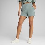 Puma Essentials No 1 Logo Kadın Yeşil Şort