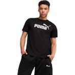 Puma Essentials No. 1 Logo Tee Erkek Siyah Kısa Kollu Tişört 682532 01