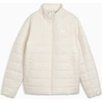 Puma Essentials Padded Kadın Dik Yaka Mont S Krem Renk Modern Tasarım ile Şıklık