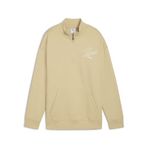 PUMA Essentials Script Relaxed kadın sweatshirt, Çakıl Yolu Siyah, L