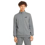 Puma Essentials Track Jacket Fermuarlı Sweatshirt Gri