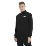 Puma Essentials Track Jacket Fermuarlı Sweatshirt Siyah 2Xl