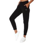 Puma Essentials Women's Sweatpants Kadın Eşofman Altı, Puma Black-CAT, L