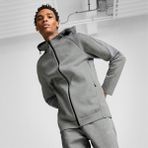 Puma Evostripe Erkek Gri Kapüşonlu Ceket S Beden Modern Kesim Kalıbı ile Şık Tasarım