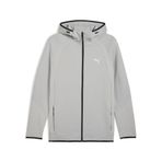 Puma Evostripe Erkek Gri Kapüşonlu Ceket - XL