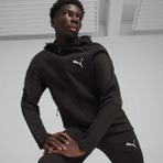 Puma Evostripe Erkek Siyah Kapüşonlu Ceket - XS