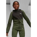 Puma Evostripe Full-Zip Çocuk Sweatshirt - 7 - 8 Yaş - Haki