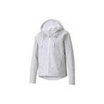 Puma Evostripe Full-Zip Hoodie Beyaz Kadın Sweatshirt