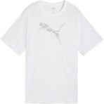Puma EVOSTRIPE Relaxed Tee Kadın T-shirt - Beyaz