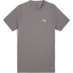 Puma EVOSTRIPE Tee Gri Renk Erkek Tişört Nefes Alabilir Kumaş ile Şık Tasarım